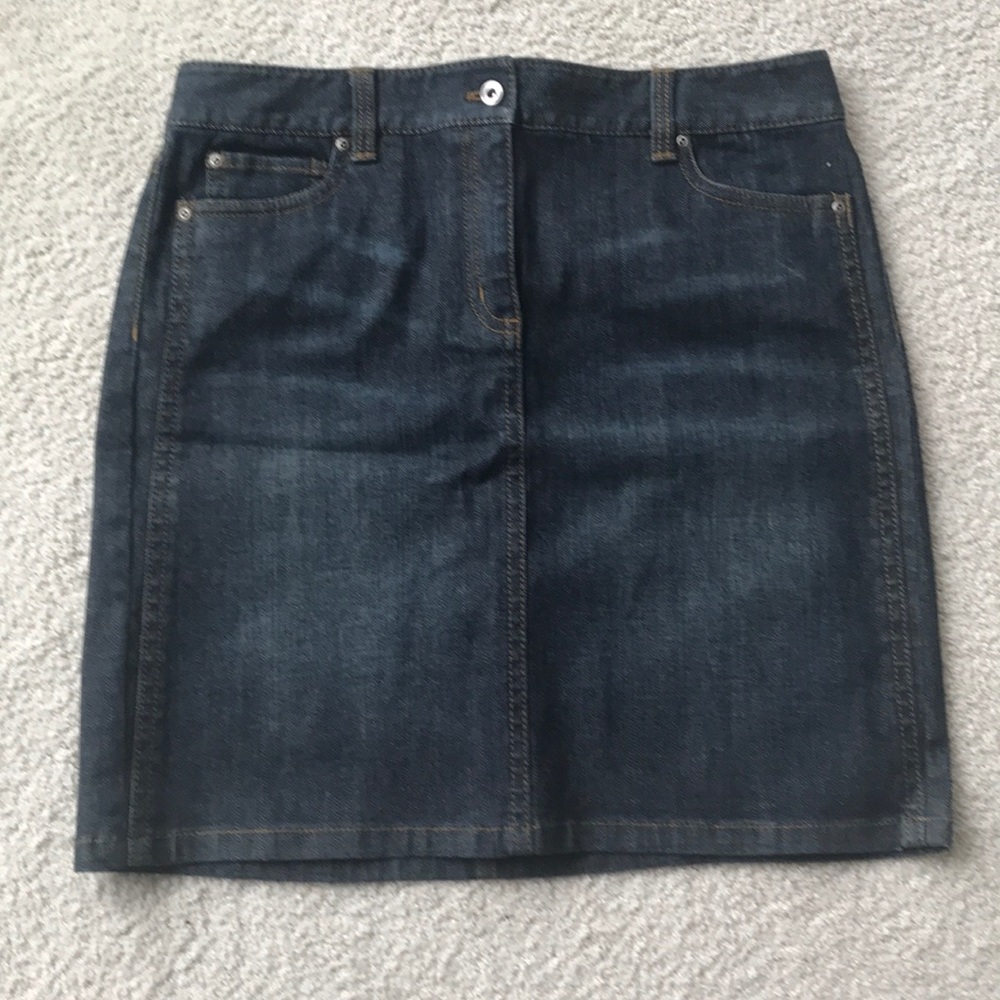 Ann Taylor denim skirt